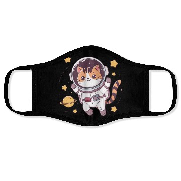 Discover Cosmic Tiger Cub Face Masks