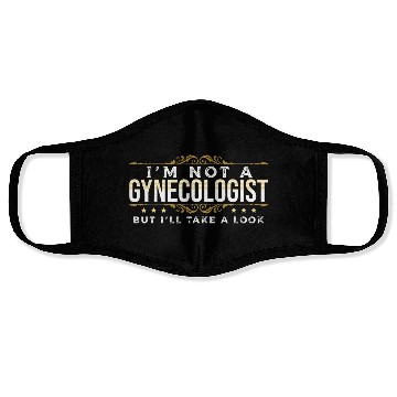 Discover inappropriate Dark Humor People Gynecologist Face Masks