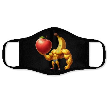 Discover Muscular banana lifts huge apple Face Masks