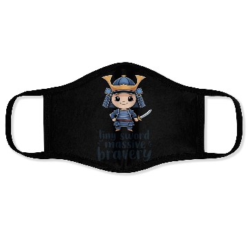 Discover Chibi Samurai Face Masks