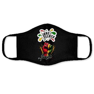 Discover Juneteenth: To Remember, a Day to Celebrate Face Masks