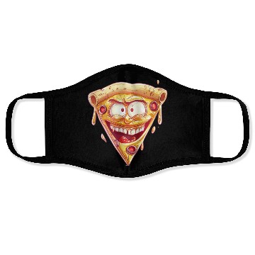 Discover Cheesy Grinning Slice Captures Joy Face Masks