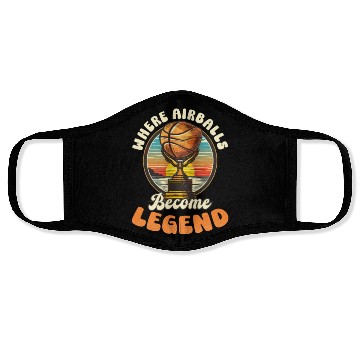 Discover Street Basketball Where Airballs Become Legend Face Masks