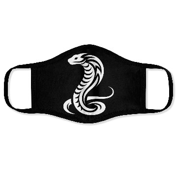 Discover Poisonous T Tattoo Style C Snake Face Masks