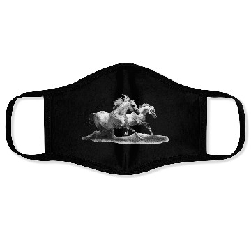 Discover Running horses Face Masks
