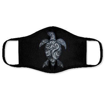 Discover Tribal Sea Turtle Face Masks