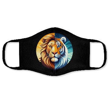 Discover Lion Tiger Face Masks