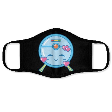 Discover Adorable Kawaii Vacuum Robot Face Masks