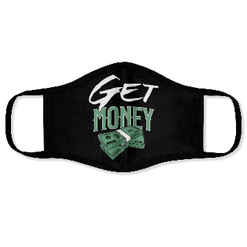 Discover Get Money Face Masks