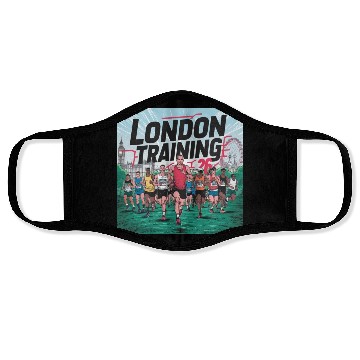 Discover London Marathon by Kalam Face Masks