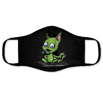 Discover Alien Cat Face Masks