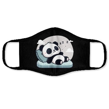 Discover Sleeping baby panda Face Masks