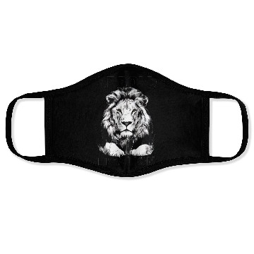 Discover Bold like a lion Face Masks