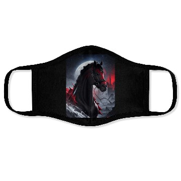 Discover Black Horse Face Masks
