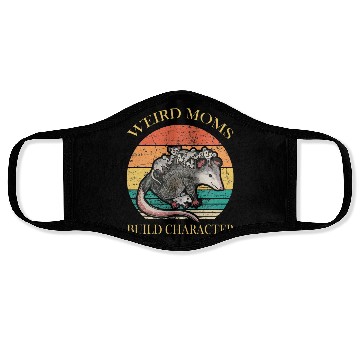 Discover Weird Moms Build Character Opossum Face Masks