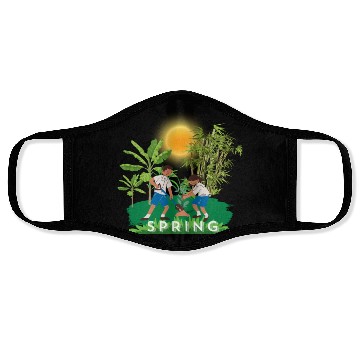 Discover Black spring Lifestyle and Hobbies Face Masks