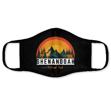 Discover Shenandoah national park Face Masks