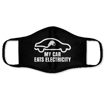 Discover Electric Vehicle Electric Car E-Car Face Masks