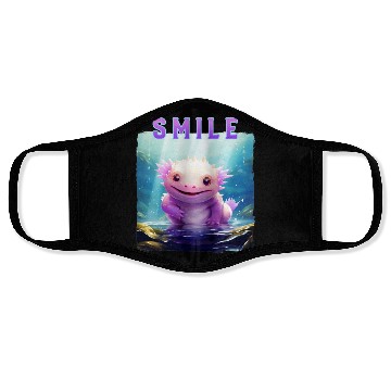 Discover Colorful Smiling Lizard Underwater Face Masks