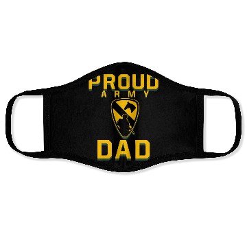 Discover PROUD ARMY DAD Face Masks