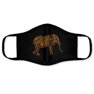 Discover Elephant warm,African Elepha, Africa Elepha Face Masks