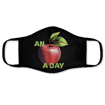 Discover Healthy apple a day Face Masks