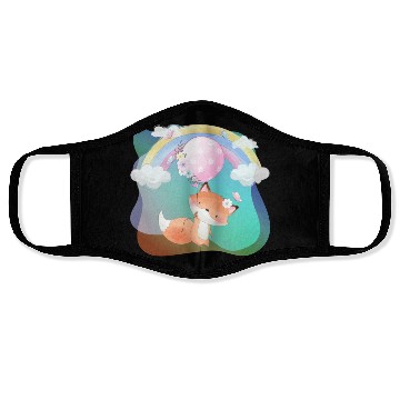 Discover Smile Fox Flying in Sky Using Balloon Butterfly Face Masks