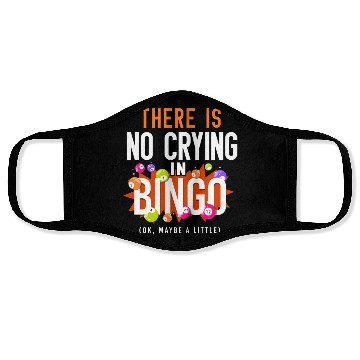 Discover Bingo Player There Is No Crying In Face Masks
