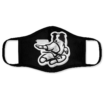 Discover KungFu Dog I Face Masks