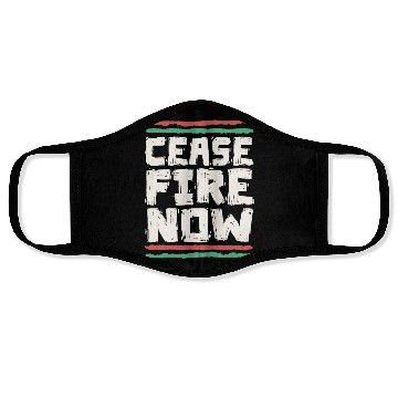 Discover Ceasefire Now - Peace For Palestine Face Masks
