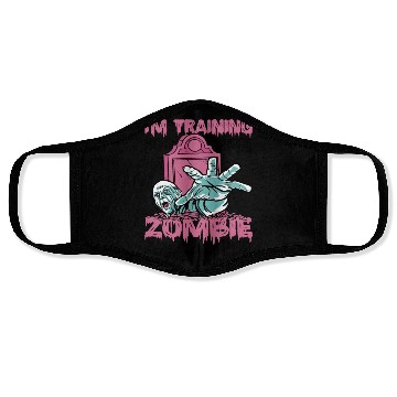 Discover I'm Training For The Zombie Apocalypse 13 Face Masks