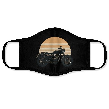 Discover A classic motorcycle Face Masks