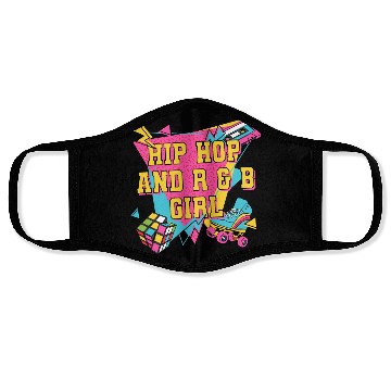 Discover Hip Hop and R N B 1990 Cool Chill Easygoing Music Face Masks