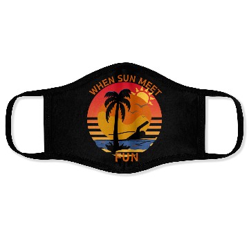 Discover SWIMMING TEACHER COACH INSTRUCTOR LIFEGUARD SWIM Face Masks