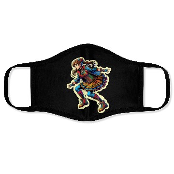 Discover Bohemian Fashion Splash Face Masks