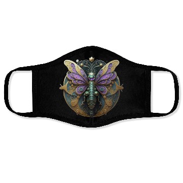 Discover Metallic Butterfly Face Masks