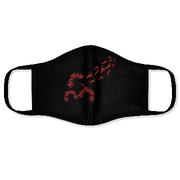 Discover Flower Dandelion Lobsters Face Masks for Lobster Lover