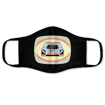 Discover Iconic Race Car 917 Face Masks