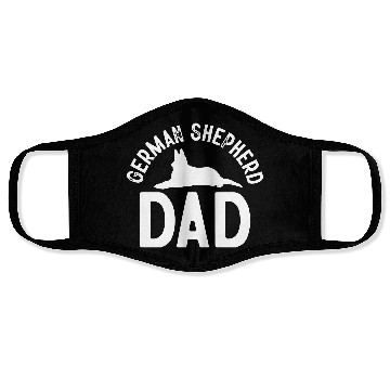 Discover German Shepherd Dad Face Masks
