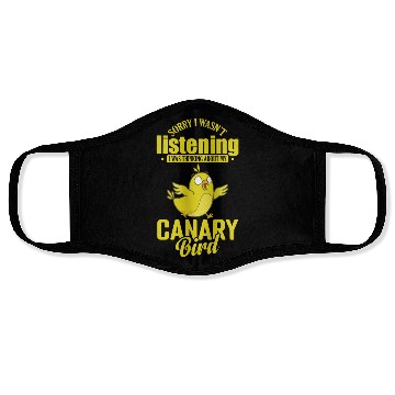 Discover I wasn't Listening thinking about my Canary Bird Face Masks