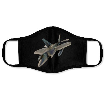 Discover Air Force F-22 Raptor Fighter Jet Military Pilot Face Masks