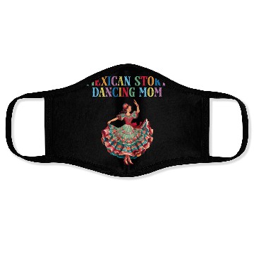 Discover Mexican Dance Ballet Folklorico Mom Face Masks
