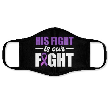 Discover His Fight Is Our Fight Epilepsy Warrior Face Masks