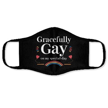 Discover Birthgay Gay Pride Flag Pride Month Equal Rights Face Masks