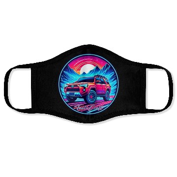 Discover Retro Overlander Face Masks