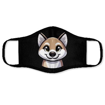 Discover Wild Dog Australian Dingo Face Masks