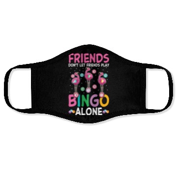 Discover Bingo Friends Flamingos Face Masks