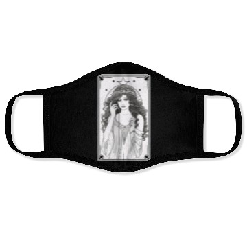 Discover Tarot Card Astrology Occult Mystical Face Masks