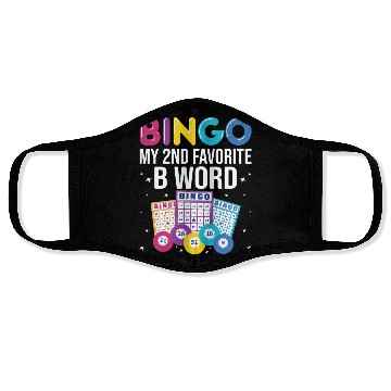 Discover Funny Bingo Player Bingo Gaming Face Masks