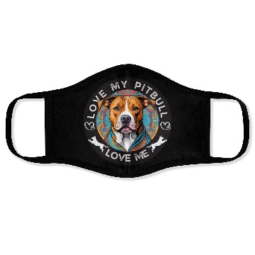Discover American Pitbull Terrier Face Masks